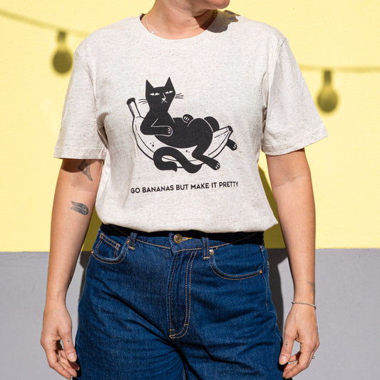 1 - T-SHIRT "Kat on Banana"